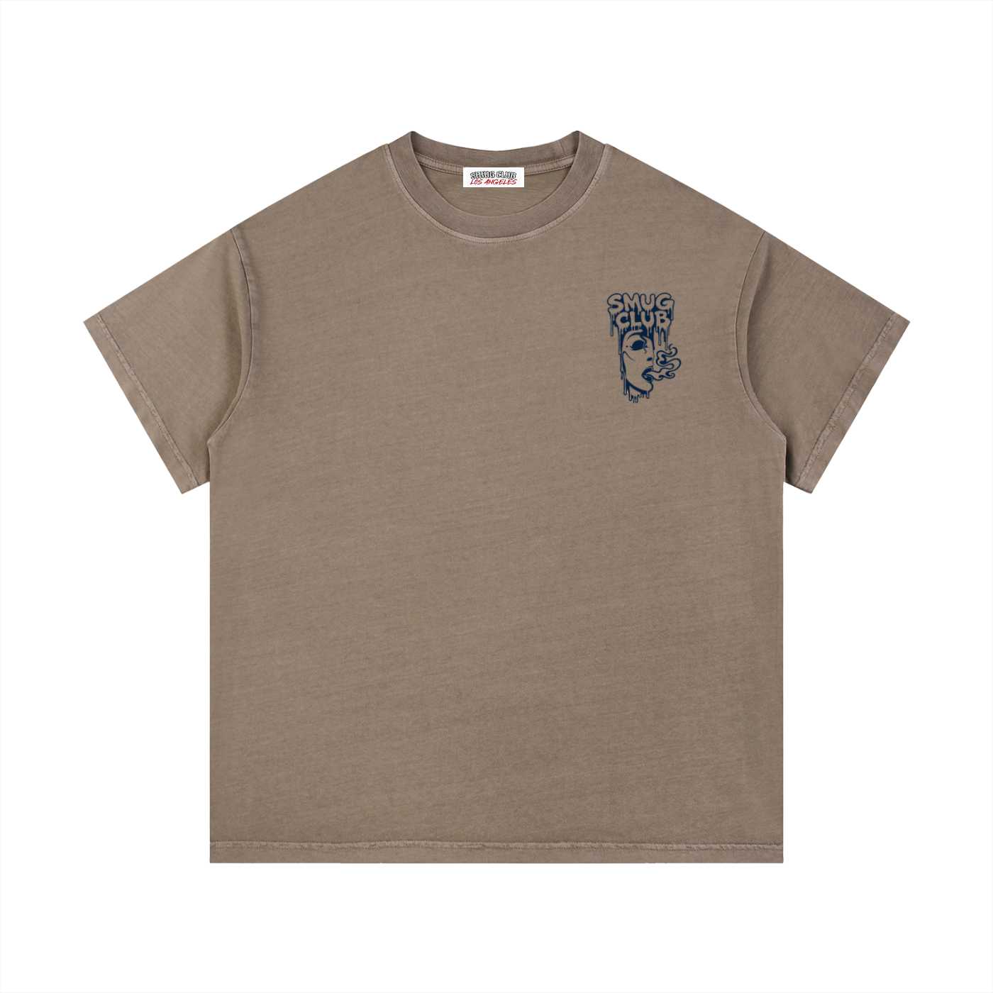 Vintage Wash Cotton T-Shirt front logo