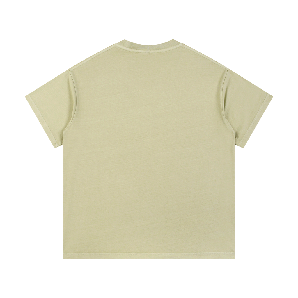 Vintage Wash Cotton T-Shirt front logo