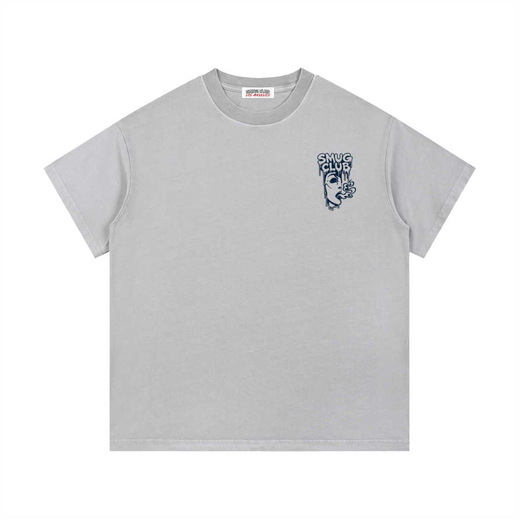 Vintage Wash Cotton T-Shirt front logo
