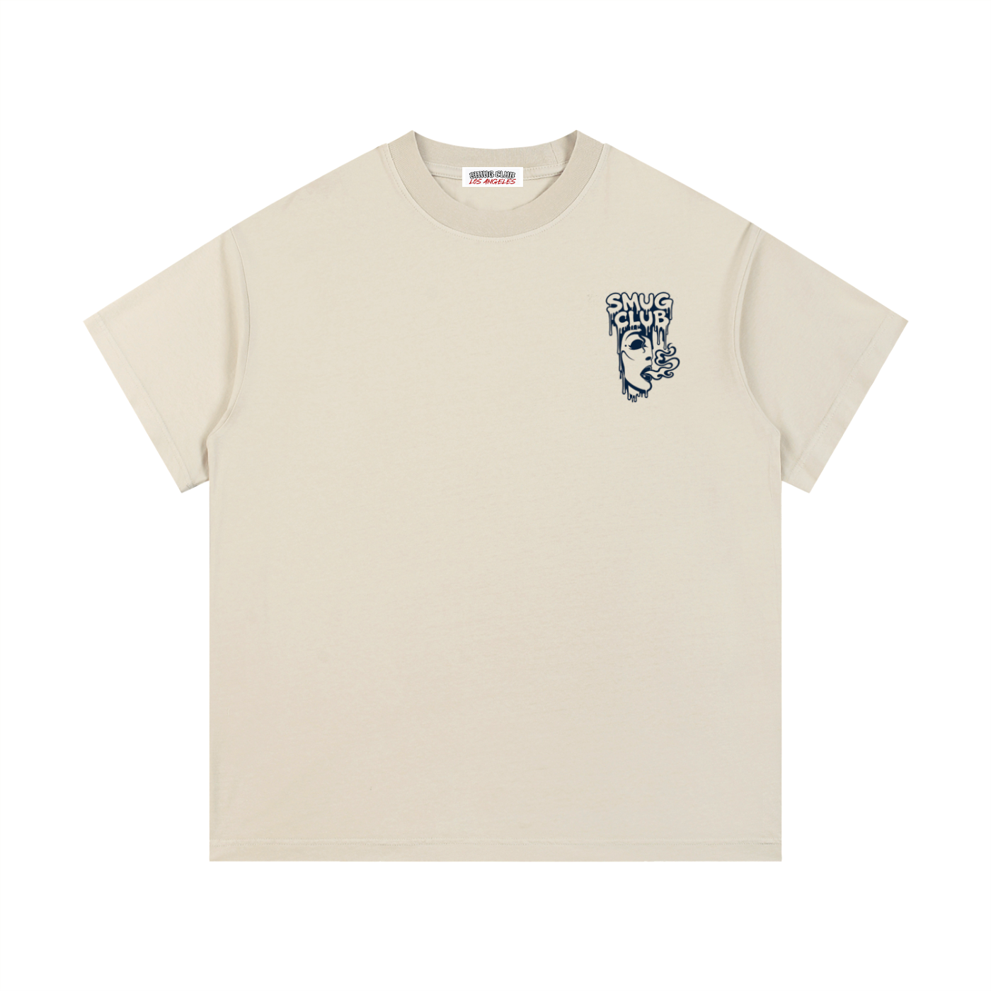 Vintage Wash Cotton T-Shirt front logo