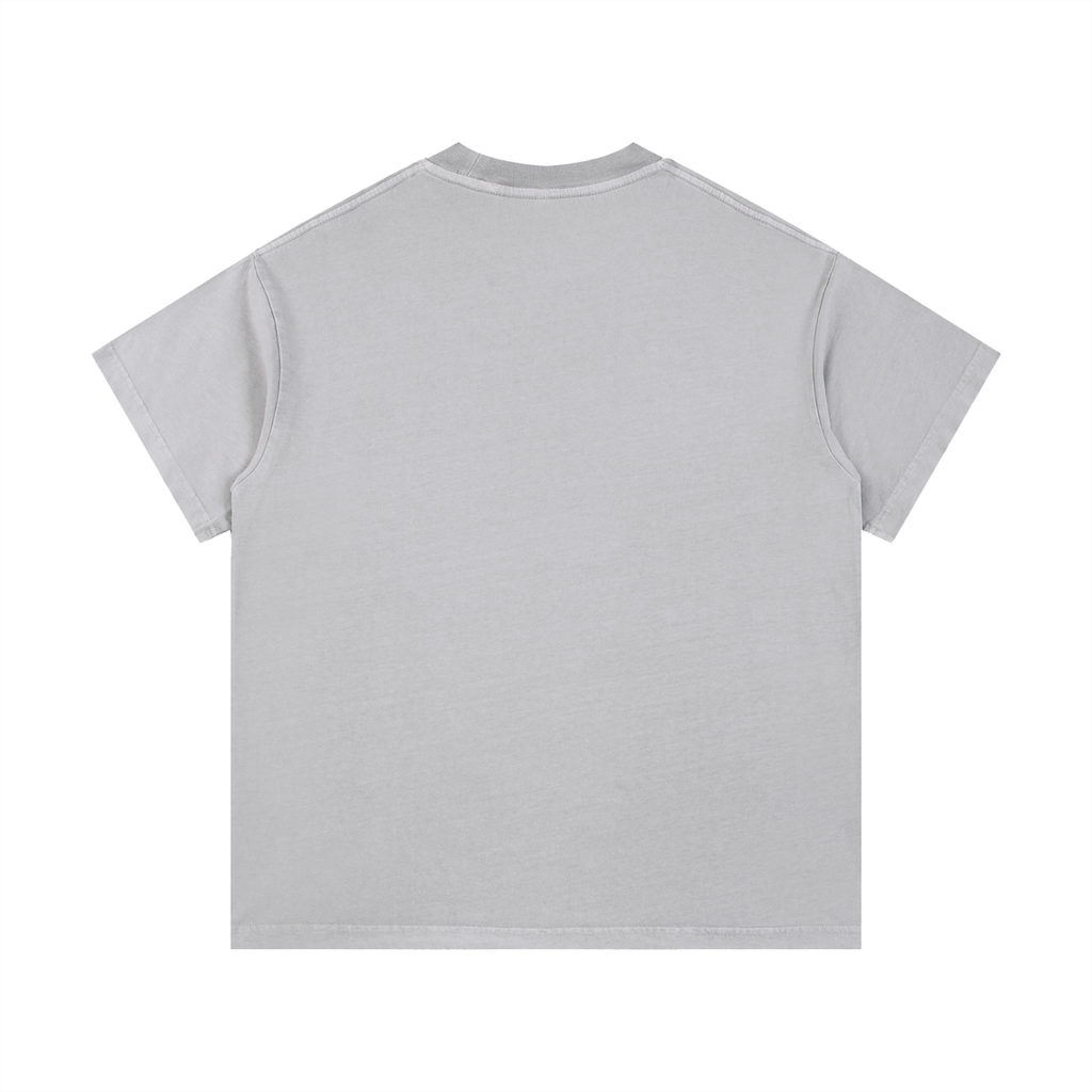 Vintage Wash Cotton T-Shirt front logo